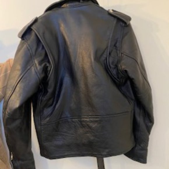 Black Leather Jacket - Picture 3 of 4